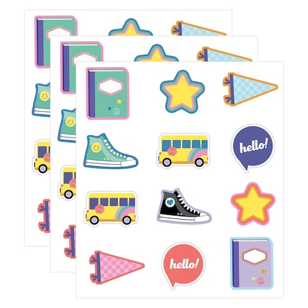 Carson Dellosa We Stick Together Hello School Cut-Outs, 108PK 120652
